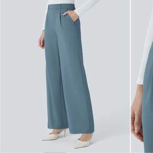 Halara High Waisted Straight Leg Work Pants Size Medium